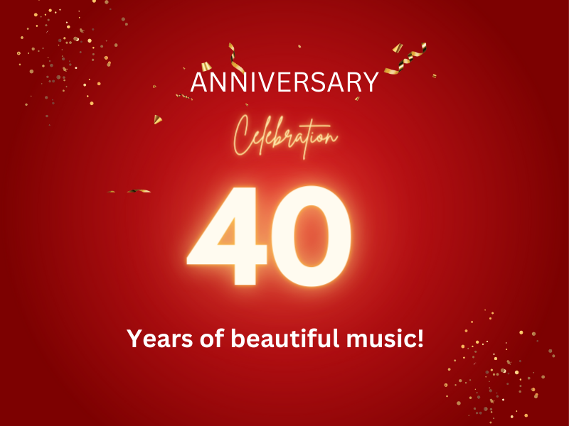 2023 40th Anniversary Logo